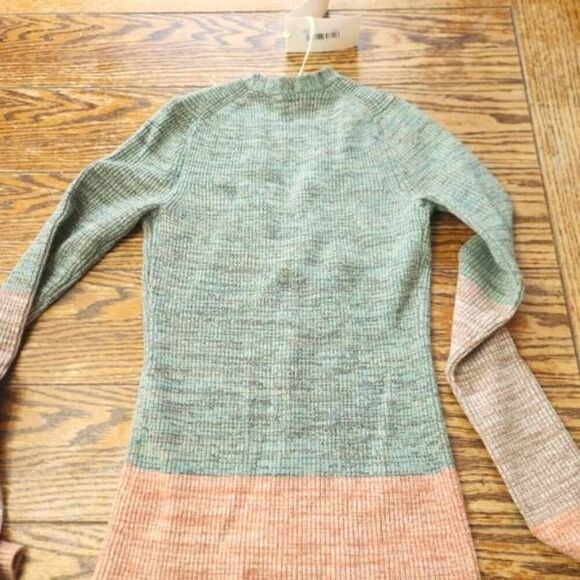 NWT Ulla Johnson Sweater Posey Cardigan in Twilight Green Wool Blend Size P - Picture 7 of 8